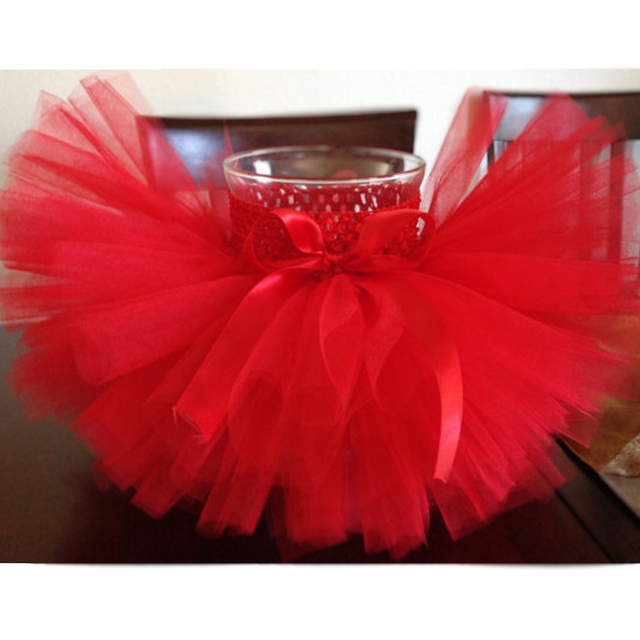 Handmade ребенок пачки Рождество юбки девочка день рождения пачка дети pettiskirts супер пушистый