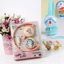 Jingle cats Hello kitty cartoon Headphones headband headset Bass Stereo earphone For iphone Xiaomi 100% Retailbox Gifts for Kids