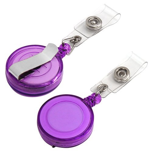 vG-YOYO401 Recoil Key Ring Retractable Pull Chain with Belt Clip Ski Pass ID Holder (7)