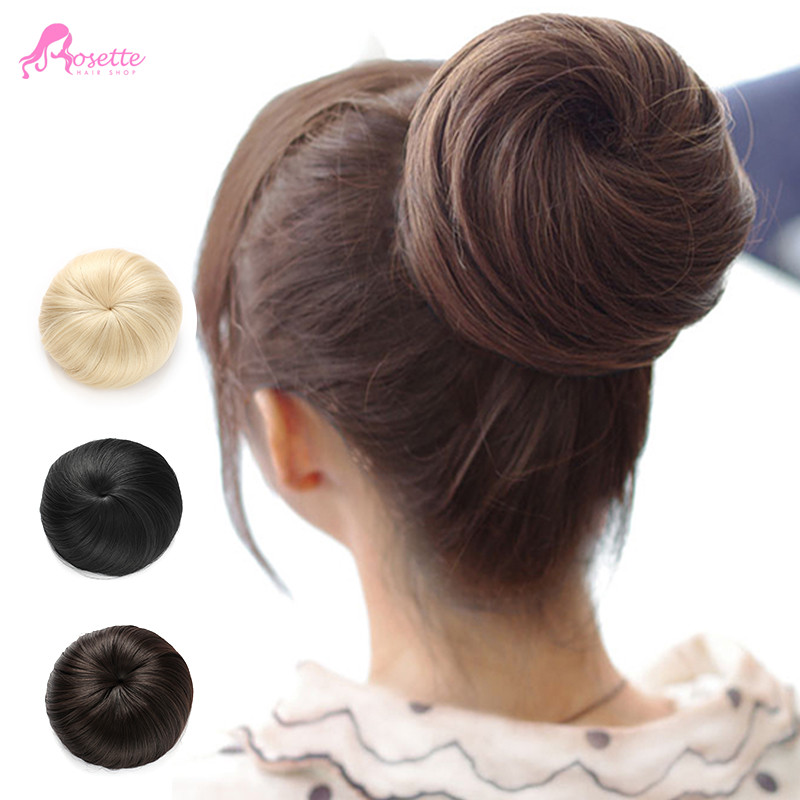 Image of 7 Color Synthetic Ballet Donut Hair Chignons Hair Bun Extension Updos for long hair Factory Direct Sale SE201