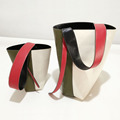 New Arrival Fashion Brand Women Top Quality Togo Genuine Leather Drawstring Bucket Bags Woman Shoulder Messenger