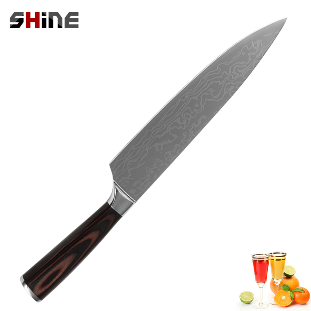 kitchen knife 8 inch chef 7cr17 stainless steel knife laser pattern cooking knife beauty kitchen kitchen knife 8 inch chef 7cr17 stainless steel knife laser pattern cooking knife beauty kitchen