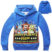 Kids Sport Clothes Five Nights at Freddys Children’s t-shirt baby Boys Long sleeve Cartoon Hoodies clothes