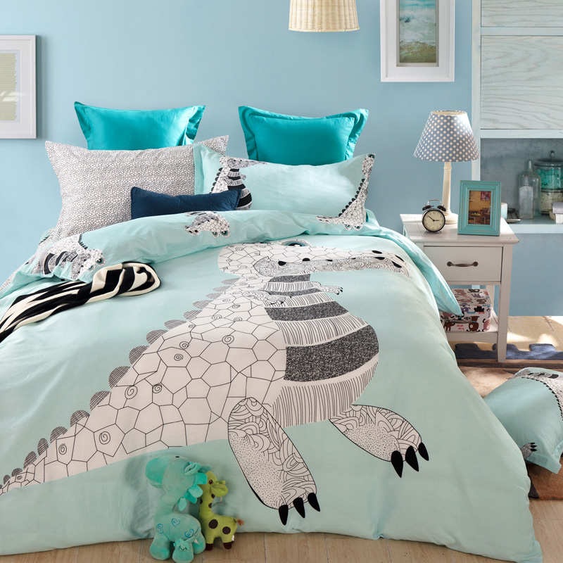 Compra dinosaurio ropa de cama para los niños online al por ...