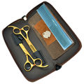 5 5Inch MeiSha Professional Hair Shears Sets JP440C Barbers Golden Cutting Scissors Thinning Scissors Hair Salon