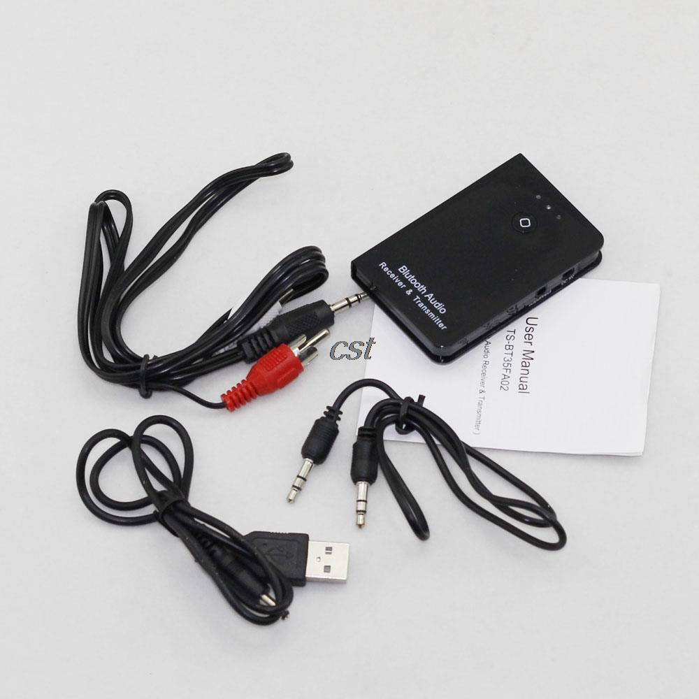 New 1.2in1 Bluetooth Transmitter Receiver Wireless Audio