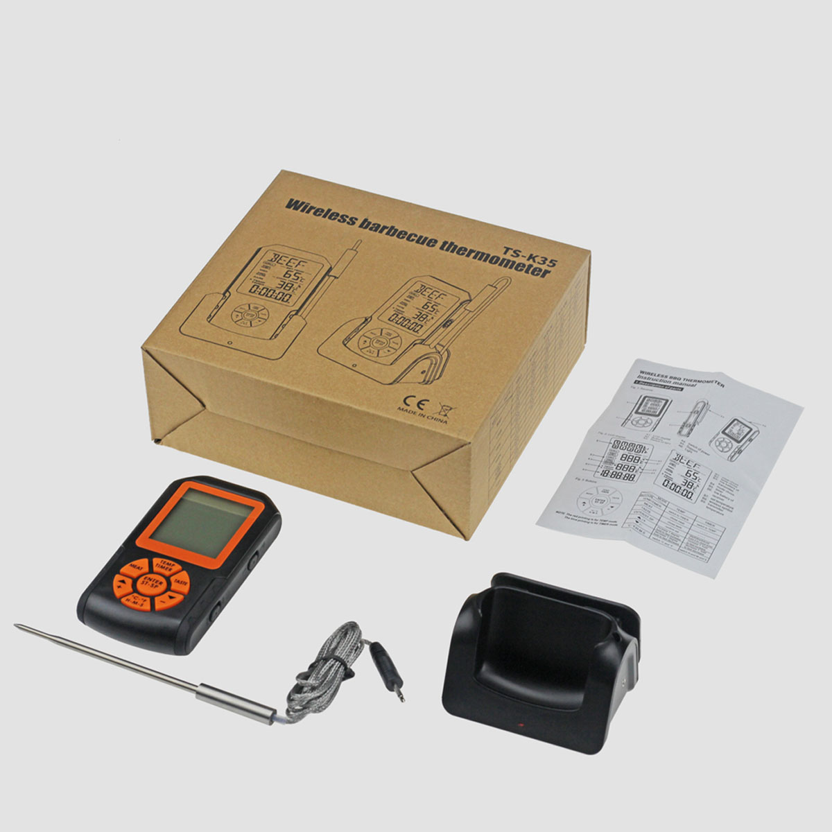 Runde Digital LCD Thermometer Hygrometer Temperatur Feuchtigkeitsmesser Hot Sale