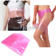 Free Shipping Track Number New Sauna Slimming Belt Burn Cellulite Fat Leg Thigh Wraps Weight Loss