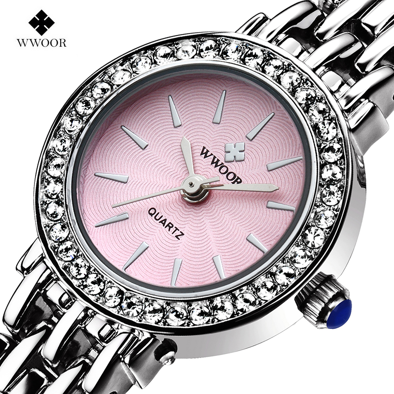 2016 New Arrival 2 Colors High Quality Bracelet Steel Ladies Wrist Watch Dress Watch Casual Watch Quartz Wrist Women Watches