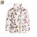YKYY YAKUYIYI New Winter Jacket Cartoon Print Brand Children Jackets Thicken Coat Windbreak Warm Outwear Kawaii