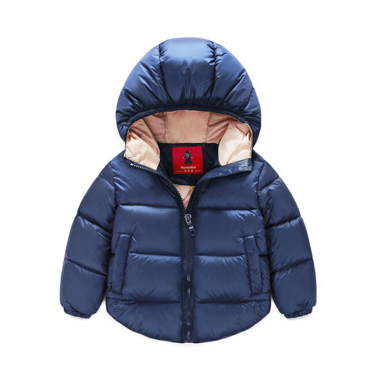 7 24months Winter Newborn Baby Snowsuit Cotton Girls Coats And Jackets Baby Warm Overall Kids Boy Jackets Outerwear Clothes