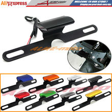 Motorcycle CNC License Plate LED Light
