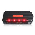 Emergency car battery jump starter 68800mAh portable power bank Auto Charger Start Jumper Police lights Life