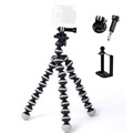 fosoto Medium Flexible Digital Camera Tripod Stand Gorillapod Monopod Tripod with gopro adapter for Gopro hero