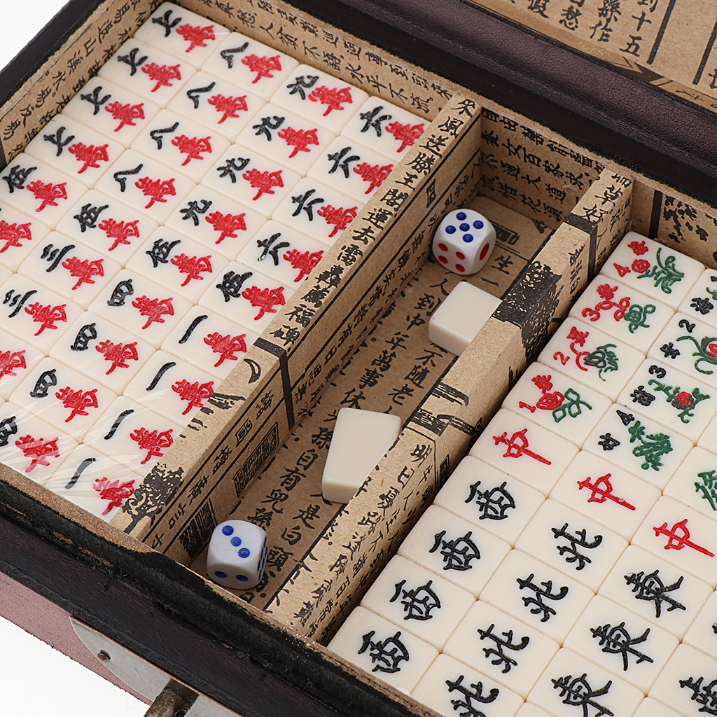 Small Szie Traditional Chinese Version Mahjong Game Set 144 Fiberboard Tiles Instruction In Wooden Storage Box Aliexpress,Gin Martini Recipe
