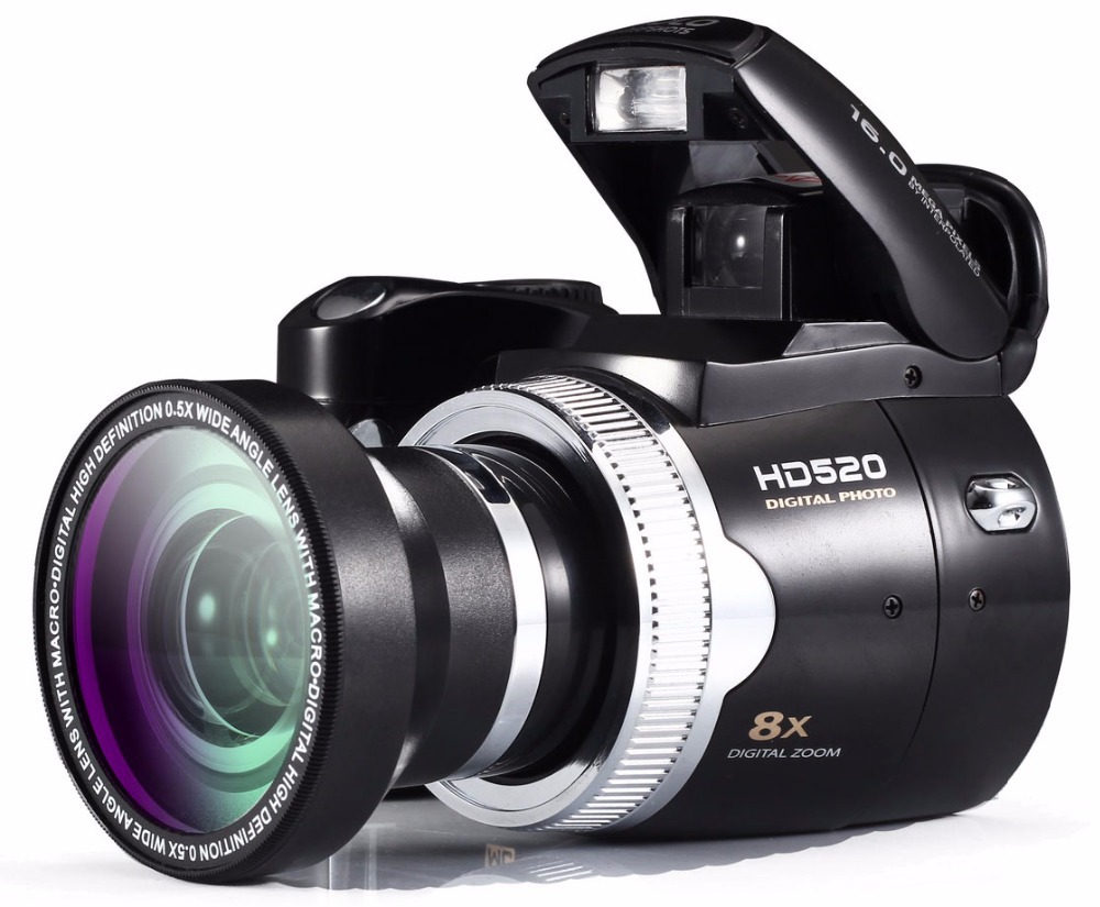 For Polo PROTAX HD520 Digital Camera 16MP CMOS Sensor HD 720P 2 5 LTPS LCD Screen