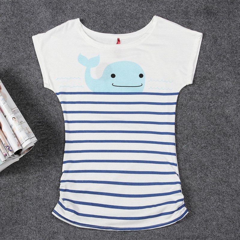2016-Women-s-Summer-Tops-T-Shirt-Clothes-Fashion-Cotton-Short-Sleeve-Print-Female-Women-s