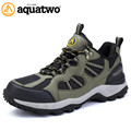 Hot Sale 2016 New AQUA TWO Trekking Shoes Unisex Waterproof Shoes Lace Up Mesh Shoes Breathable