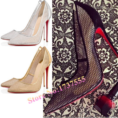 Popular Gold Red Bottom Shoes-Buy Cheap Gold Red Bottom Shoes lots ...