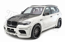 High quality FRP X5 E70 Unpainted Car bumper guard ,HM Styling Auto body kit For BMW (Fits for E70 X5 08-13)