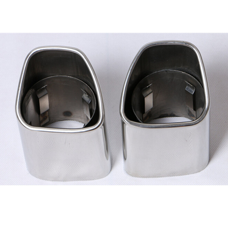 Stainless Steel Auto Exhaust Muffler Exhaust Pipe Car Tail Pipes Fit For VOLVO XC90 Free Shipping!