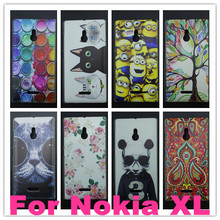 New hard Case For Nokia XL Plastic hard back cover for Nokia XL PC Phone Cover