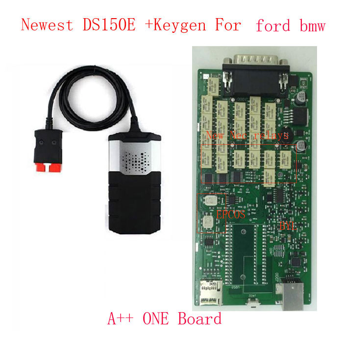 Image of Quality A+++ one Single green board For Delphis DS150E New Vci For Autocom CDP Pro 2015 Plus with Keygen without bluetooth