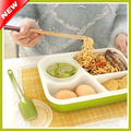 4 Compartments Bento Lunch Box Set For Kids Multifunctional Lunchbox For Lady Microwaveable Bento Box For