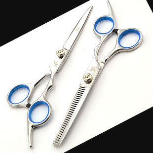Image of professional hairdressing scissors set 6 inches beauty salon cutting thinning hair shears barbershop styling tools