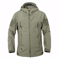 Outdoor Military Tactical Jacket Men Shark Skin Softshell Jacket Waterproof Windproof Hiking Jacket Camouflage Clothing