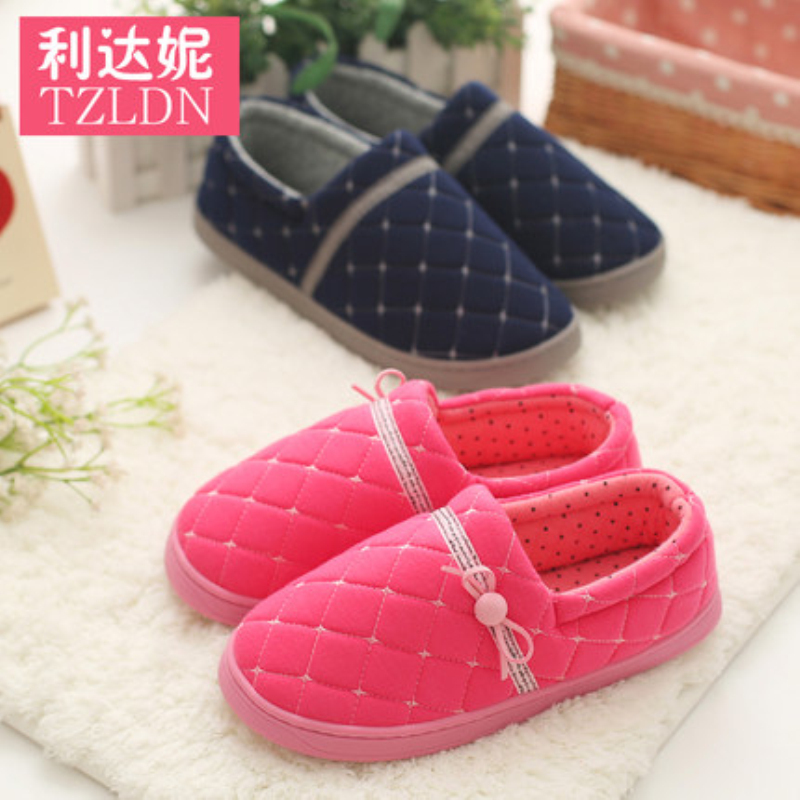 autumn women bottomed  Heavy heavy slippers and  2015  men women in and New slippers for cotton