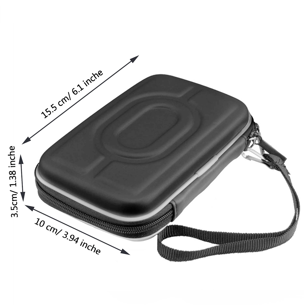 Eva Almacenamiento Cremallera Bolsa De Cámara Llevar Bolsa Estuche de viaje para Polaroid Snap Touch