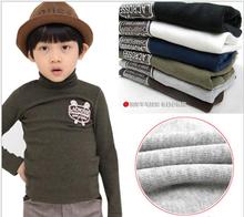 New Fashion Unisex Cotton spring Autumn Winter Cartoon boy girl Children Kids Turtleneck long Sleeve sweater