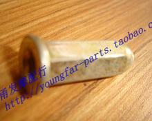 Gy6 50 125 150 scooter long nut exhaust pipe screw cap 2 m6 bolt cap 1