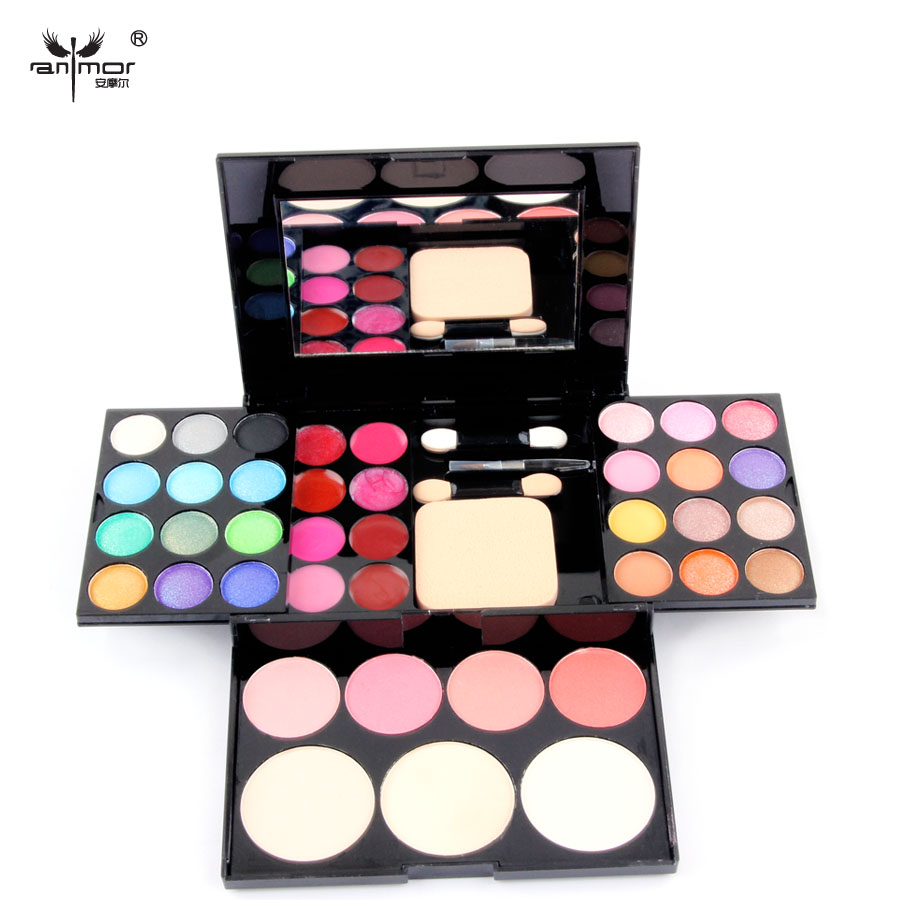 Image of New Makeup Palette 39 Colors Eyeshadow With Eye Primer Luminous Eye shadow Palette Band Makeup cosmetics