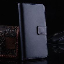 1pcs for apple touch5 Genuine Real Leather Case Cover Flip Wallet Stand Phone Pouch Accessories Card
