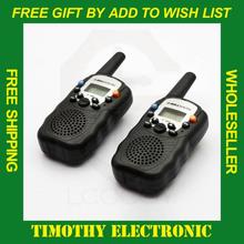 Free shipping 0.5W UHF Auto Multi-Channels 2-Way Radios Walkie Talkie interphone T-388  20 Pcs/LOT #EC010