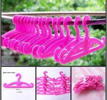 Factory Wholesale Free Shipping Doll Accessories Hangers for Barbie Doll and Other Dolls Useful Doll Accessories 1000Pcs/lot