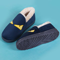 2017 new fishion Cartoon monster women cotton slippers indoor warm man Slippers Non slip Soft Bottom