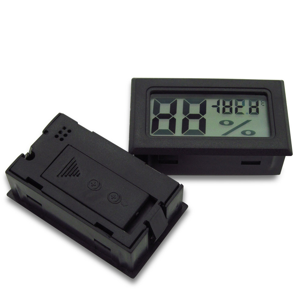 50 110C Detecting Head RH Mini LCD Digital Thermometer Temperature Humidity Meter Aquarium Gauge Industry