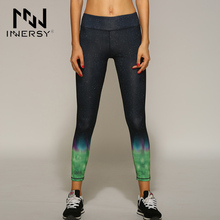 Innersy Running Yoga Pants Fitness Leggings and Quick-Drying Pants High Elastic Outdoor Sports Running Tights Women Jzh92