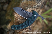 Bastinelli knife D2 steel blade with micarta handle Folding KnifeTactical outdoor survival utility pocket Knives free