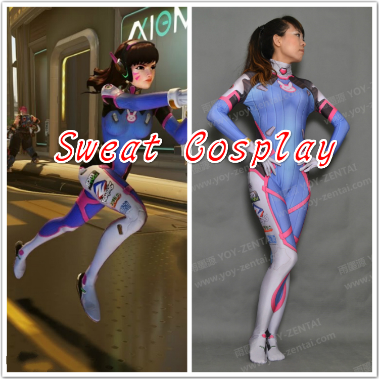 Aliexpress.com : Buy High Quality Custom Made D.Va Costume DVA Cosplay ...