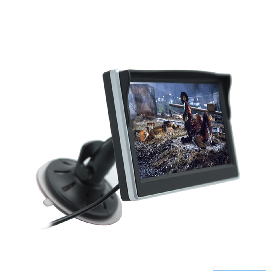 5 Inch Car monitor TFT LCD Screen HD Digital Color Car Rear View Monitor Support VCD / DVD / GPS / Camera 5 Inch Car monitor TFT LCD Screen HD Digital Color Car Rear View Monitor Support VCD / DVD / GPS / Camera