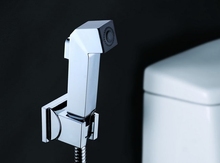 Free shipping top ABS white Toilet Hand Held Bidet Shattaf Cloth Diaper Sprayer—YH-PL953