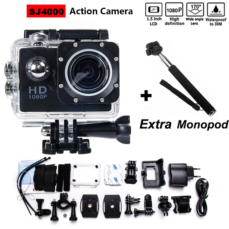 2016    3  SJ4000 go camera pro 30   1080 P Full HD DVR    + 