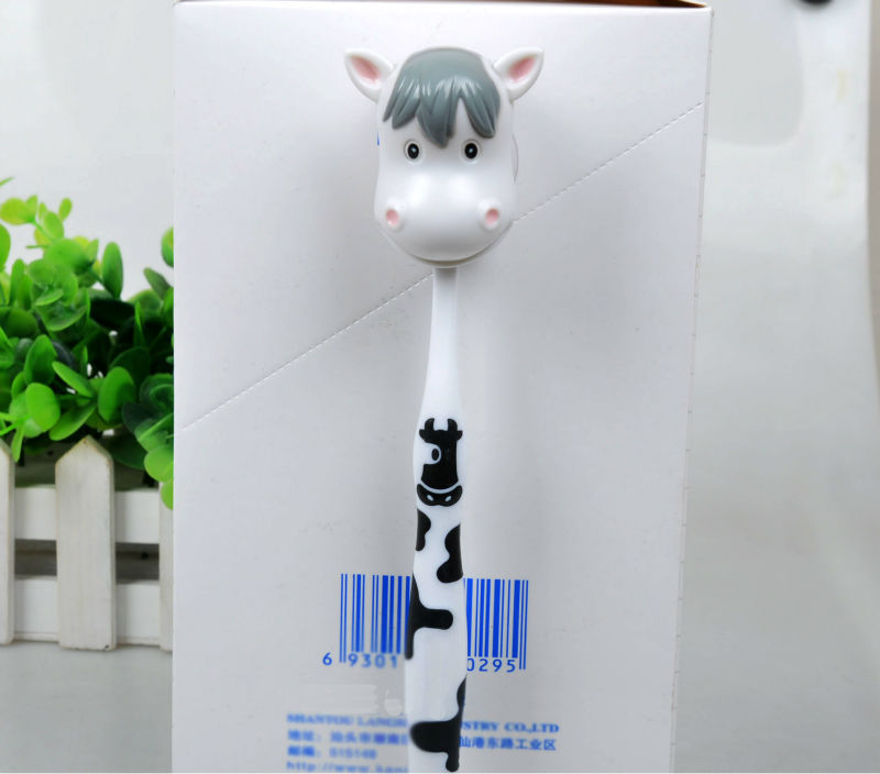 2-6 years old cartoon cows Rabbit Children\\\'s child toothbrush kid toothbrush for little boy girl tooth brush toddler teethbrush 12