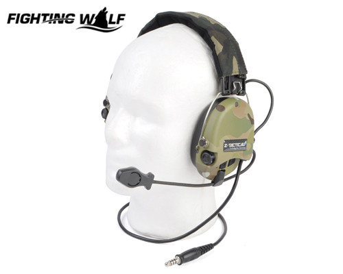 Z-Tactical MSA SORDIN Headset Airsoft Military Paintball Reduction Noise Headset without PTT Adapter Communication Accessory
