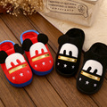 Winter Children s shoes girls boys Cotton padded shoes Lovely butterfly Cartoon Half pack Cotton slippers