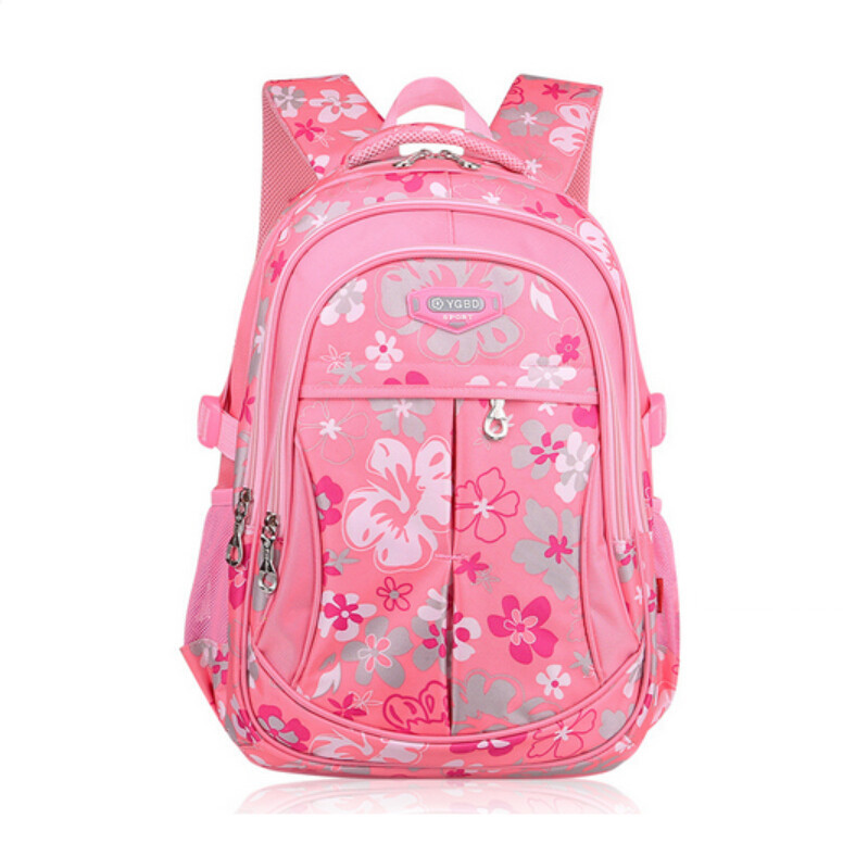 2015 new elementary school backpack waterproof nyl...